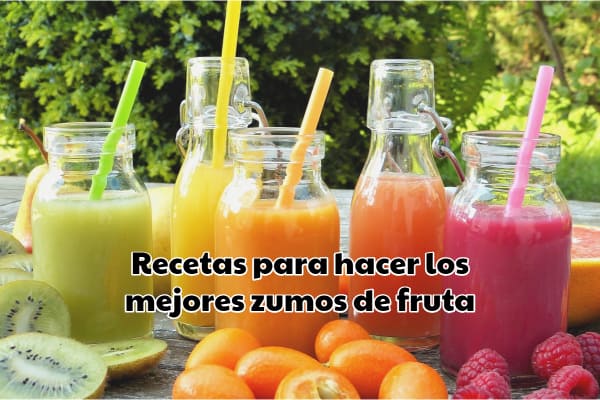 Recetas para hacer los mejores zumos de fruta