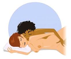 posicion lesbica cuchara