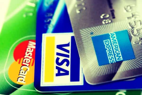 Tarjetas Master Card, Visa y American Express