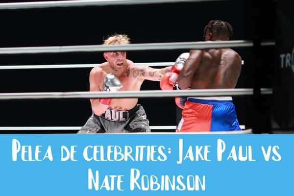 Jake-Paul-y-Nate-Robinson-en-combate