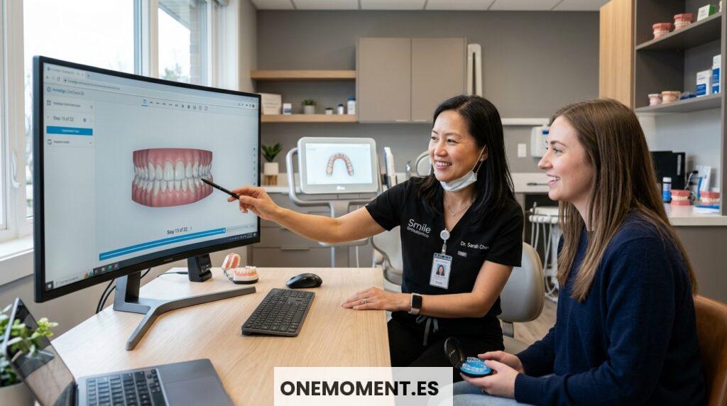 revisión de ortodoncia invisalign en barcelona