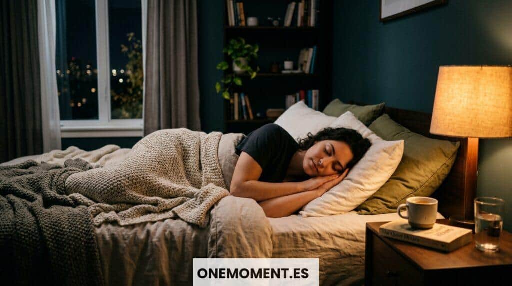 Descanso nocturno relacionado con la productividad diaria